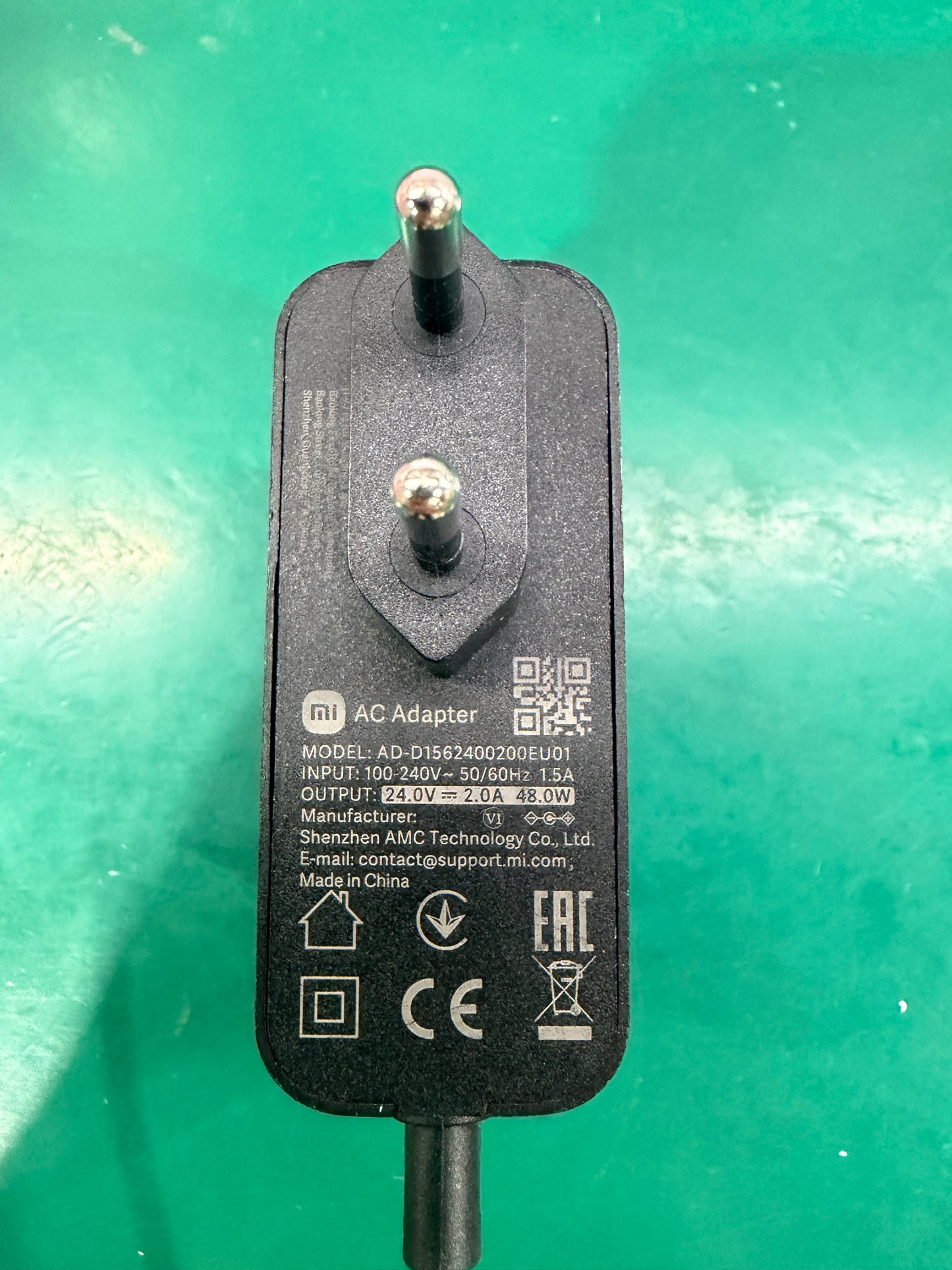48W AC/DC Adaptor, 24.0V/2.0A, Europlug