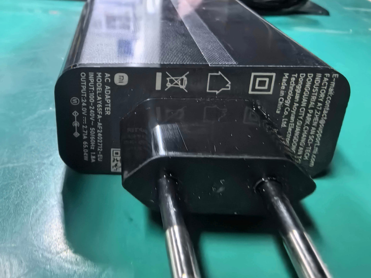 65W AC/DC Adaptor, 24.0V/2.71A, Europlug